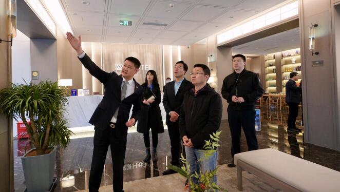 银娱优越会集团向导调研银娱优越会旅馆公司旗下锦著系列旅馆