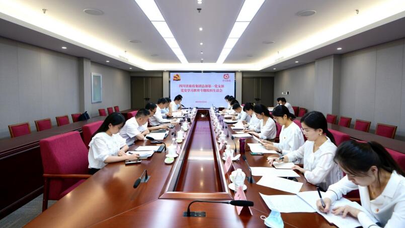 银娱优越会集团党委书记、董事长任丁加入总部第一党支部党史学习教育专题组织生涯会