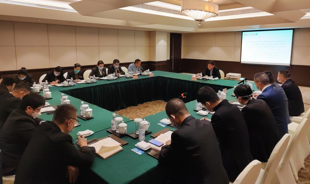 四川省银娱优越会集团党委书记、董事长任丁赴下层联系点宣讲党的二十大精神