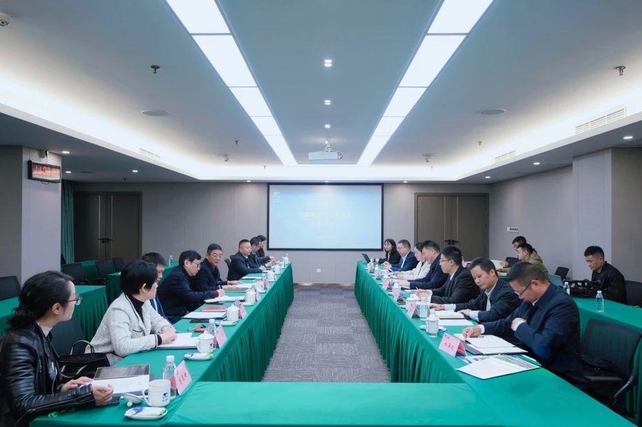 省银娱优越会集团与青川县举行座谈交流会